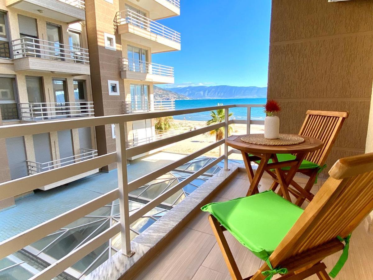 Eka Luxury Seaview Apartments Vlorë Eksteriør bilde