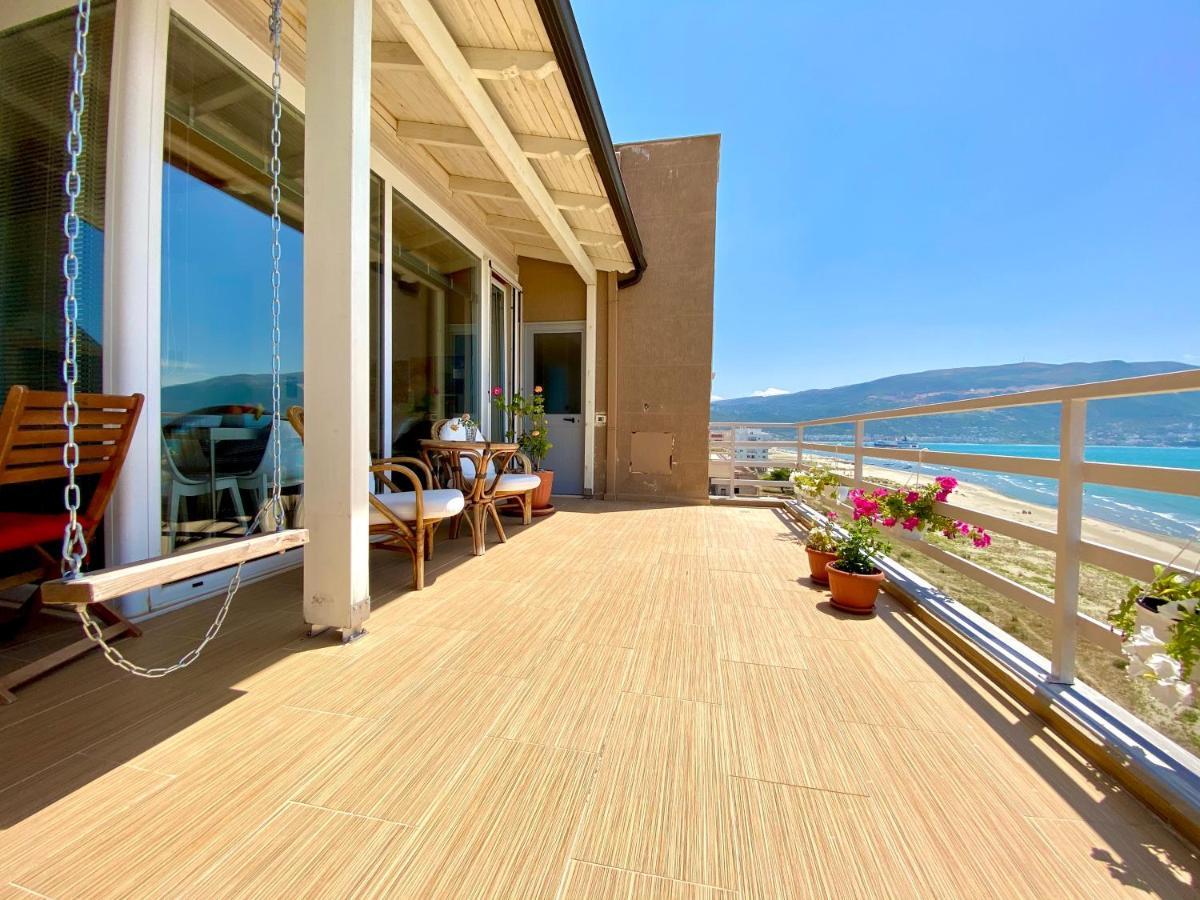 Eka Luxury Seaview Apartments Vlorë Eksteriør bilde